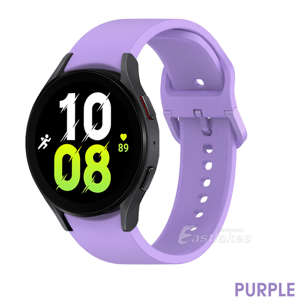Silicone Watch Band For Samsung Galaxy Watch 4 / 4 Classic - Eastlakes Electronics